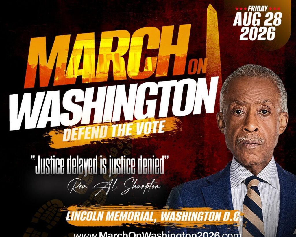 Al Sharpton, Martin Luther King III Lead March On Washington