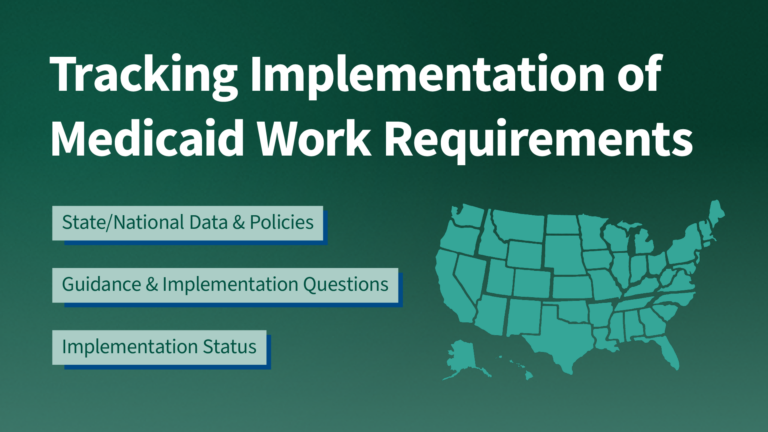 Tracking Implementation of the 2025 Reconciliation Law: Medicaid Work Requirements | KFF